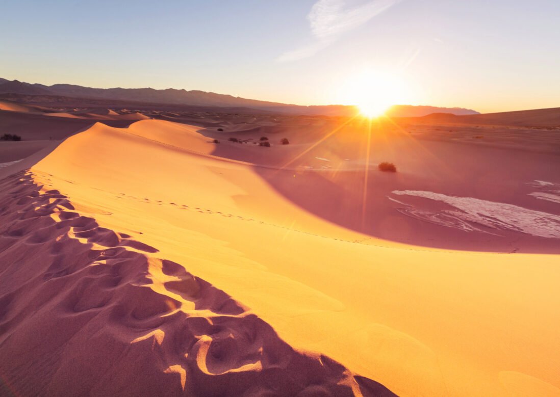 Sand dunes in Death Valley National Park, California, USA