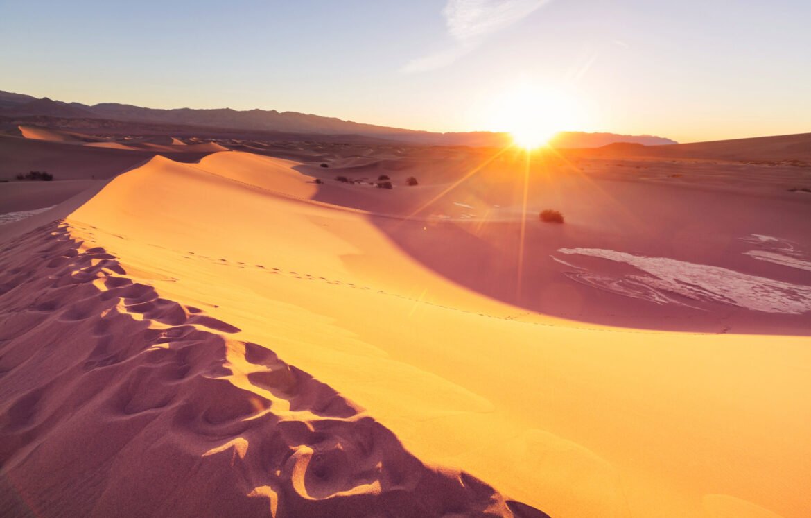 Sand dunes in California Sand dunes in Death Valley National Park, California, USA