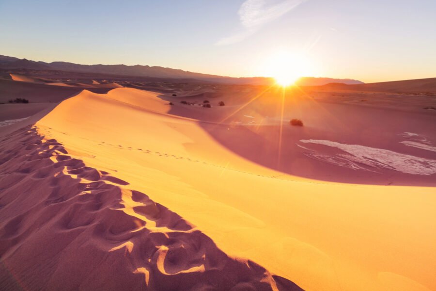Sand dunes in Death Valley National Park, California, USA