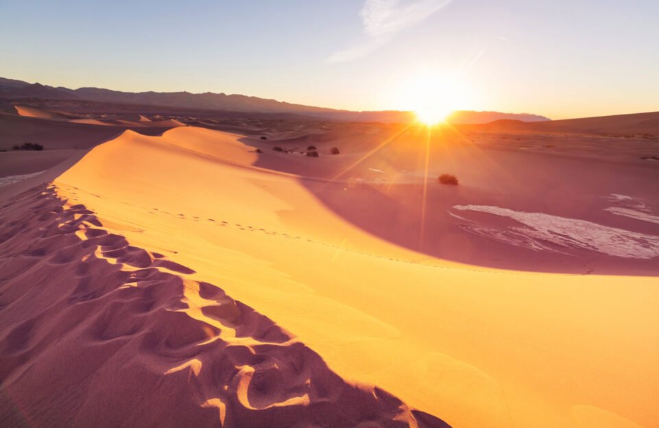 Sand dunes in Death Valley National Park, California, USA