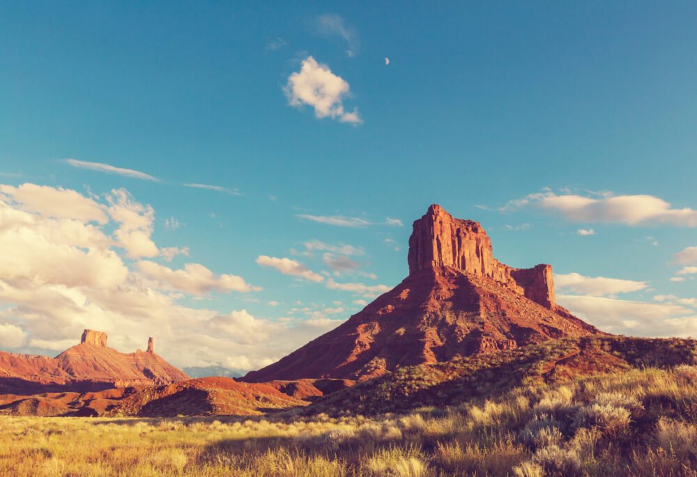 Sandstone formations in Utah, USA
